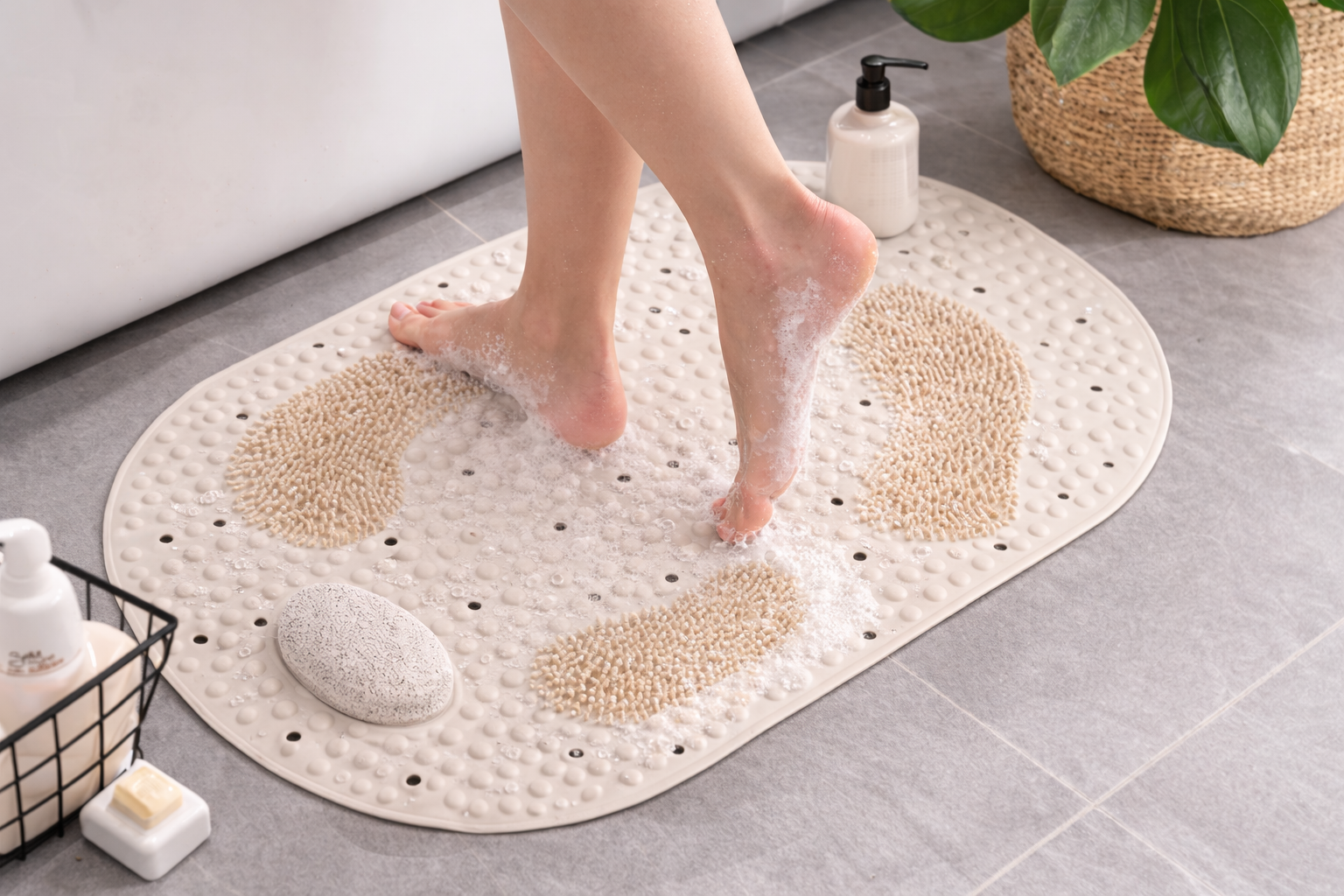 Anti-Slip Bathroom Floor Mat