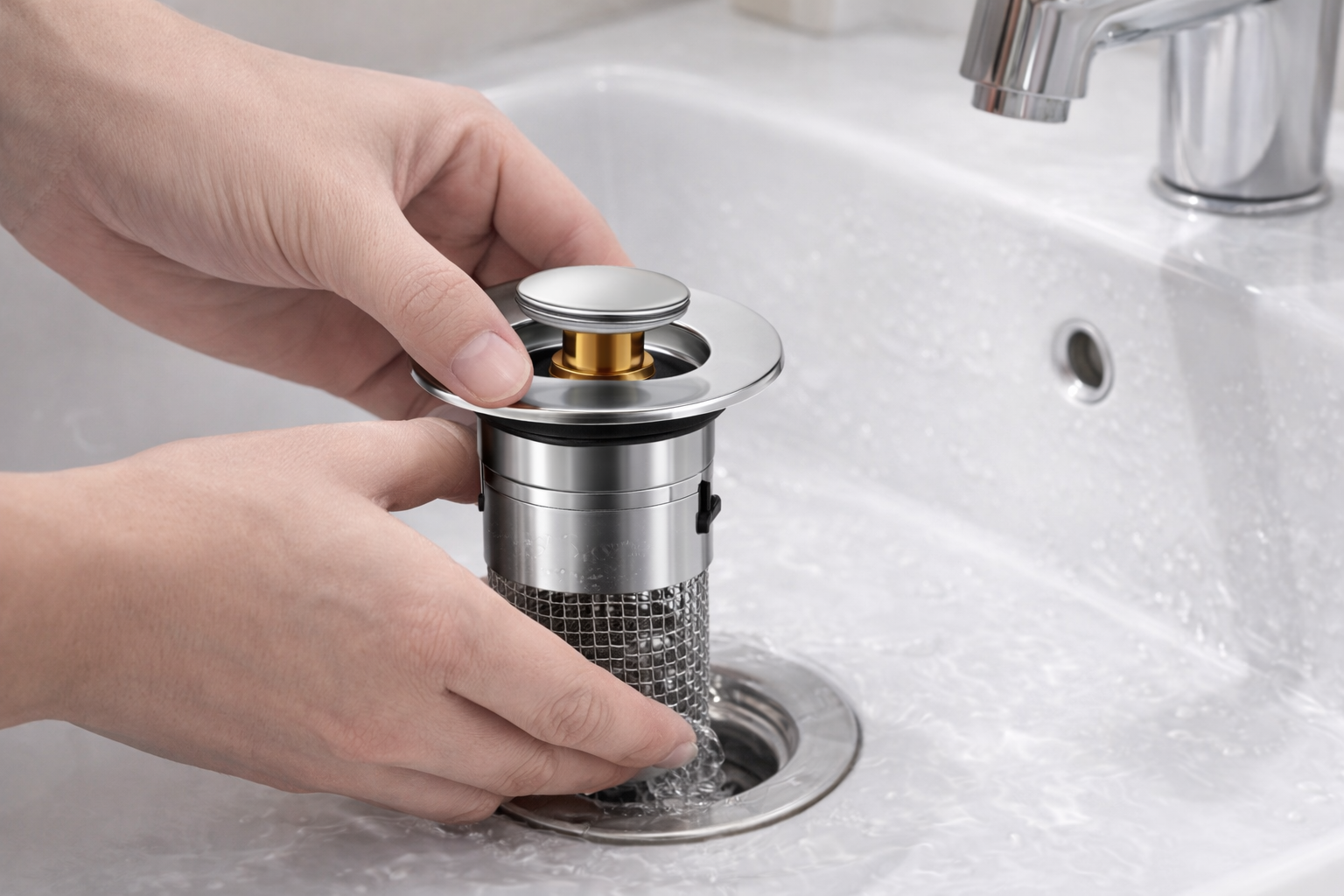 Universal Sink Hair Catcher