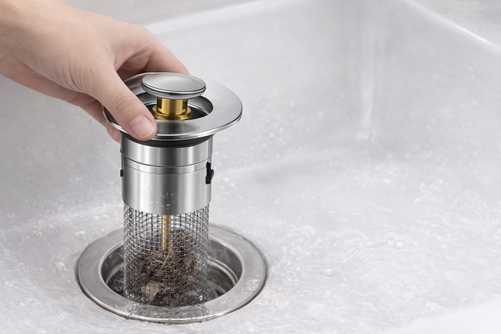 Universal Sink Hair Catcher