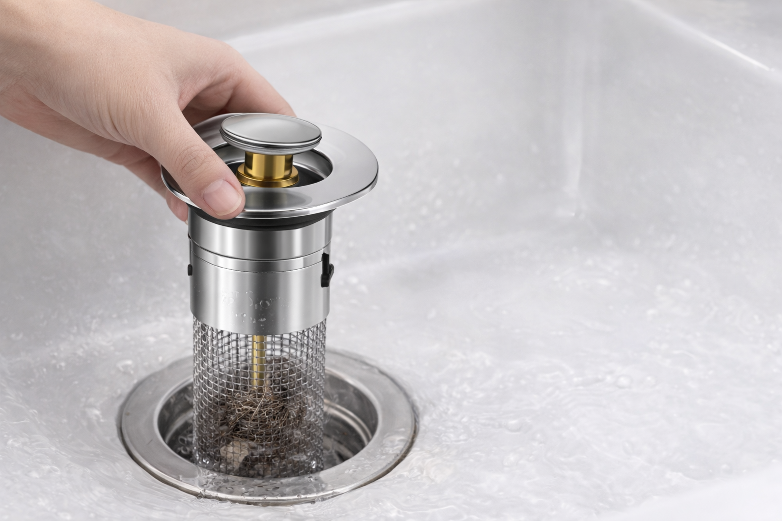 Universal Sink Hair Catcher